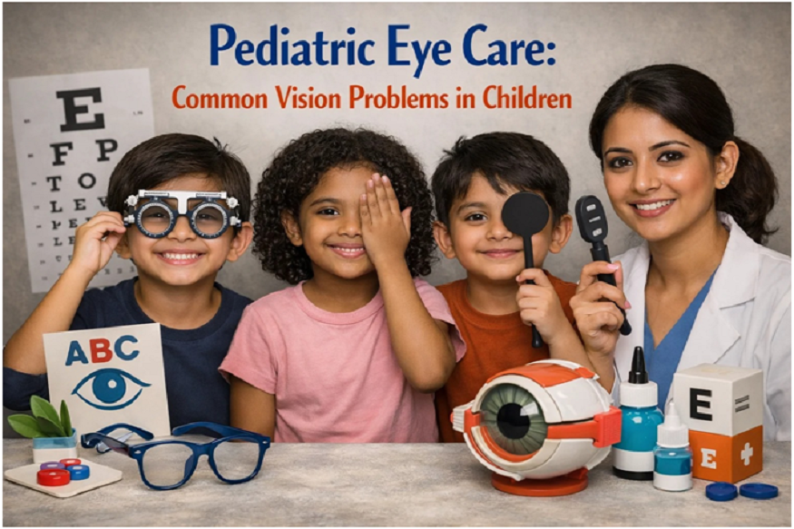 Pediatric Eye Care: Common Vision Problems in Children Every Parent Should Know
